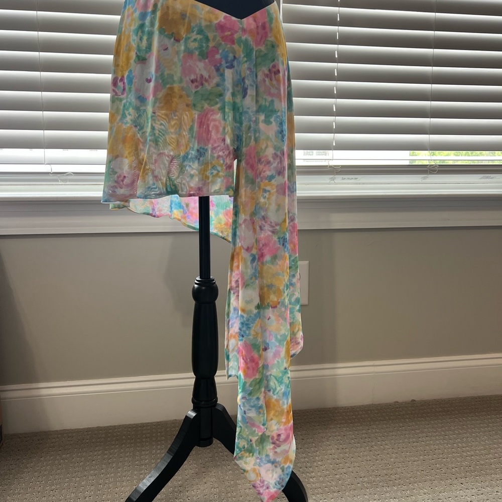 RESA Multicolor Floral Swim Sarong